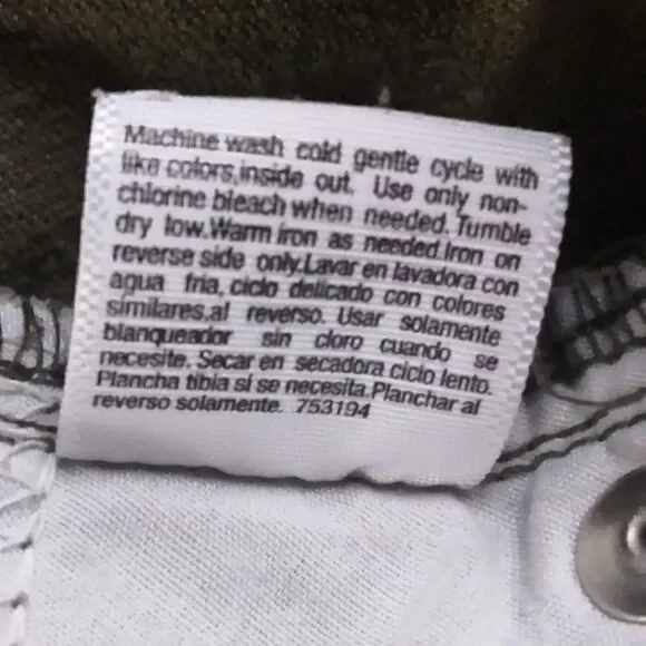 "St. John's Bay" woman's corturoy pants - Picture 8 of 8